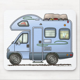 Over Cab Camper RV Mousepad Muismat