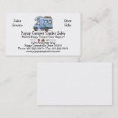 Over Cab Camper RV Visitekaartje (Voorkant / Achterkant)