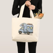 Over Cab Camper RvBag Grote Tote Bag (Voorkant (product))