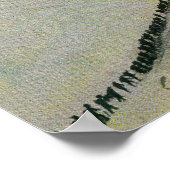 Over Chilkoot Pass Tijdens Gold Rush, Alaska Poster (Hoek)