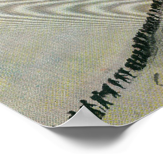 Over Chilkoot Pass Tijdens Gold Rush, Alaska Poster (Hoek)