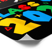 Over CL van 2024 Video Gamer Studenten Grappige Af Poster (Hoek)