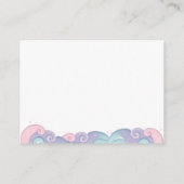 Over Cloud 9 Olifant Baby shower Boeken voor Baby Informatiekaartje (Achterkant)