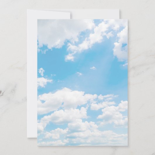 Over cloud 9 Vrijgezellenfeest Advies en Wensen Ka Kaart (Achterkant)