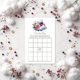 Over Cloud Wine Vrijgezellenfeest Bingo Spel