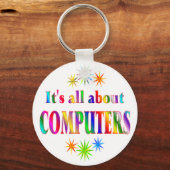 Over Computers Sleutelhanger (Voorkant)