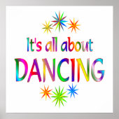 Over dansen poster (Voorkant)