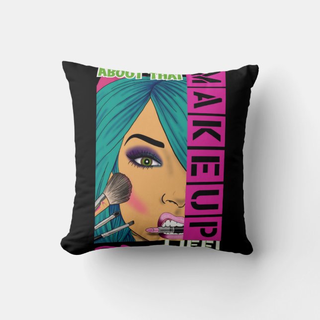 Over dat Makeup-leven (Pillow) Kussen (Voorkant)