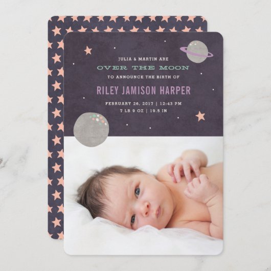 Over de aankondiging van de geboorte van de maan - (Voorkant / Achterkant)