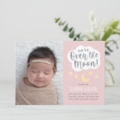 Over de aankondiging van de geboorte van de Moon B (Staand voorkant)