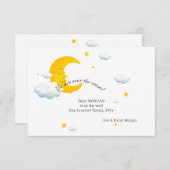 Over de aankondiging van de zwangerschap bij Moon (Voorkant / Achterkant)