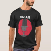 Over de aankondiging van het radioprogramma Airpho T-shirt (Voorkant)