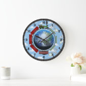 Over de aarde Multi-Train Grote Klok (Huis)