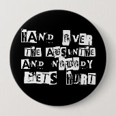 Over de Absinthe Button (Voorkant)