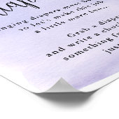 Over de activiteit van de nachtdoekjes van de maan poster (Hoek)