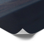 Over de Atlantische Oceaan #4705 Afdrukken Poster (Hoek)