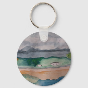 Over de baai sleutelhanger