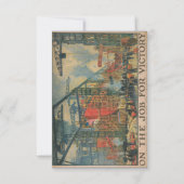 over de baan voor de overwinning - Verzendbon Vere Kaart (Voorkant)