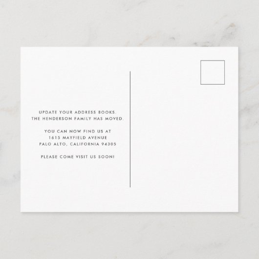 Over de bewegende aankondiging (Achterkant)