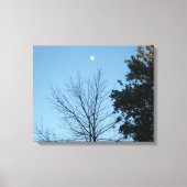 Over de bomen canvas afdruk (Voorkant)