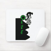 Over de bovenkant muismat (Met muis)