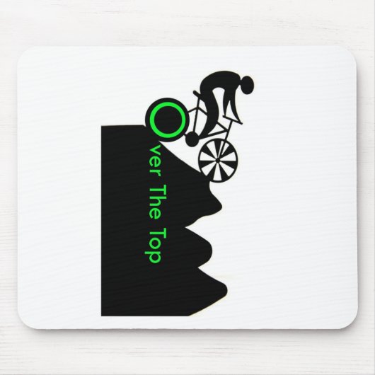 Over de bovenkant muismat (Voorkant)