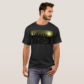 Over de bovenste scharnier t-shirt (Voorkant volledig)