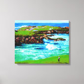 Over de Breakers op 16e op Canvas Afdruk (Voorkant)