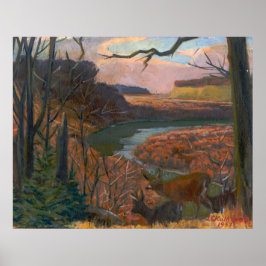 Over de brede vallei - Kulhanek Poster