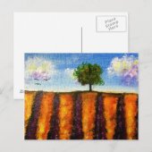 Over de Briefkaarten van de Gebieden van de Lavend (Voorkant / Achterkant)