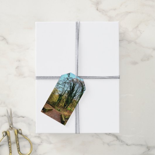 Over de brug cadeaulabel (Met Touw)