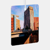 Over de brug naar nergens. metalen ornament (Voorkant Rechts)