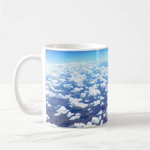 Over de cloud koffiemok