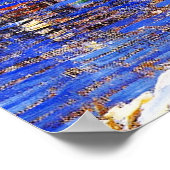 Over de Delaware, schilderij door Robert Spencer Poster (Hoek)