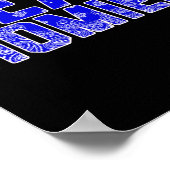 Over de dode homies Sticker Poster (Hoek)