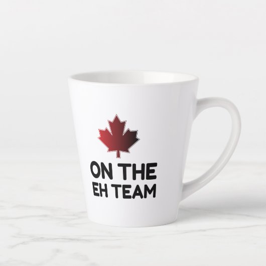 Over de financiering van het EH-team Canada Latte Mok (Rechts)