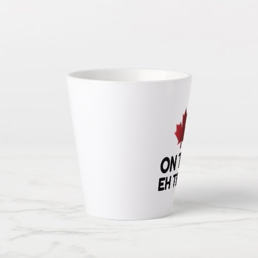 Over de financiering van het EH-team Canada Latte Mok (Voorkant)