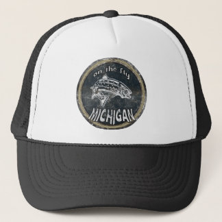 OVER DE FLY MICHIGAN TRUCKER PET