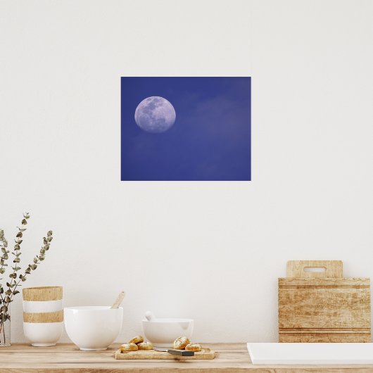 over de Galapagos-eilanden, Ecuador Poster (Keuken)