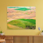 Over de geverfde paleis van Stepteen Butte Canvas Afdruk (Insitu (Woonkamer))