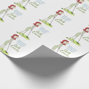 Over de Golfcursus Cadeaupapier