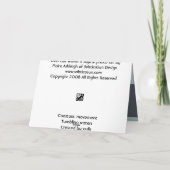 Over de Golven Kaart (Achterkant)