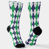 Over de groene Argyle Sokken (Gebogen)