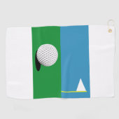 OVER DE GROENEN GOLFHANDDOEK (Horizontaal)
