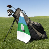 OVER DE GROENEN GOLFHANDDOEK (Groen)