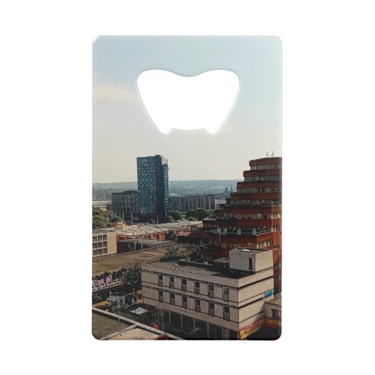 Over de heide creditkaart flessenopener (Achterkant)