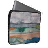 Over de hele baai laptop sleeve (Voorkant Rechts)