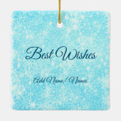 Over de hele linie van ons Huis tot aan de uwe Keramisch Ornament (Achterkant)