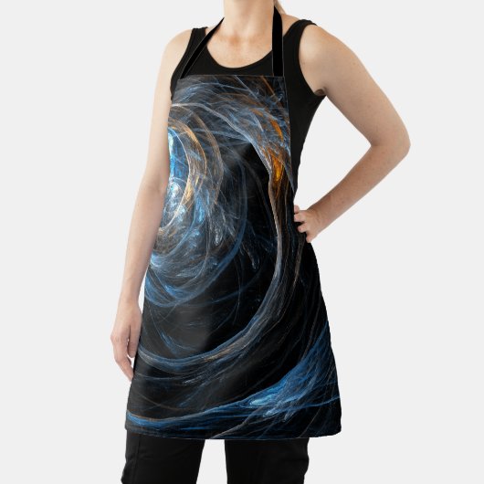 Over de hele wereld Abstract Kunstgeschaafd Schort (Insitu)