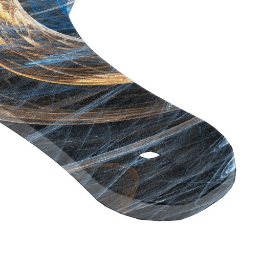 Over de hele wereld Abstract kunstpeddel Snijplank (Hoek)